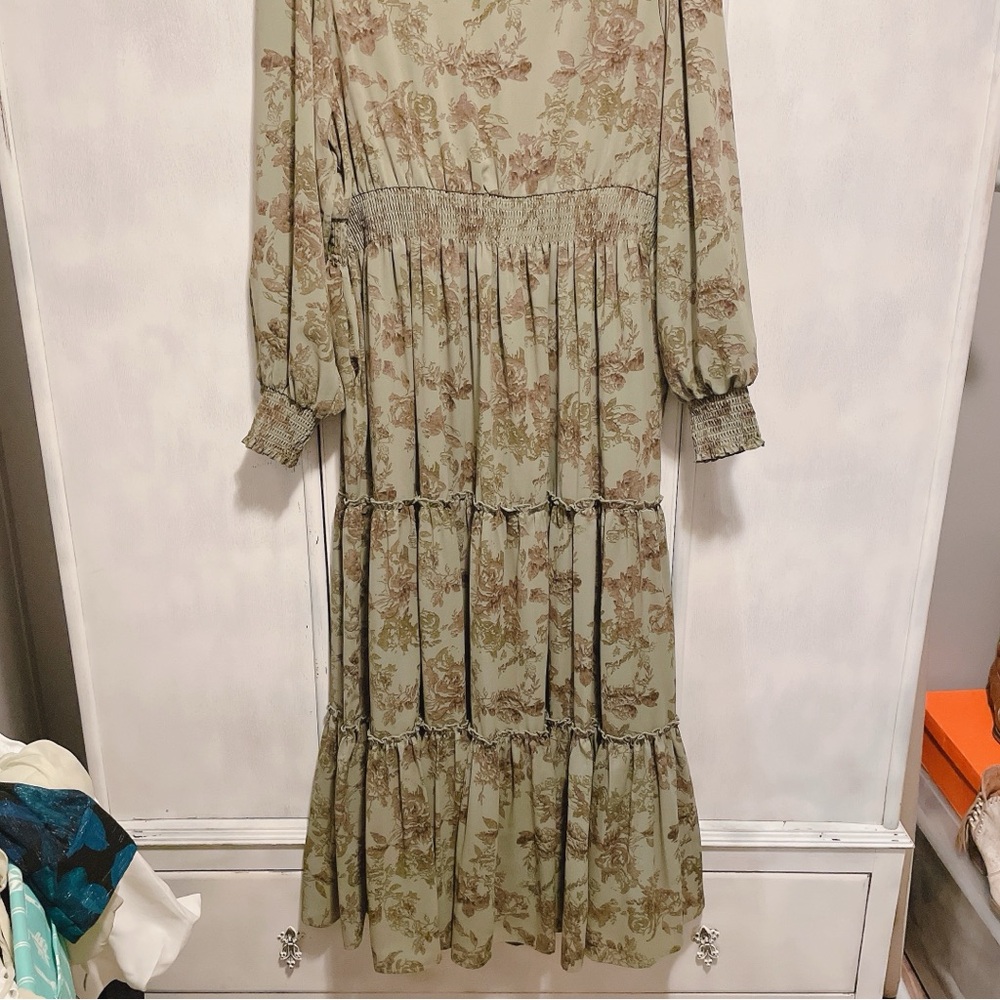 Milkerose Jacey Dress in Laurel Leaf Size 2X - Picture 8 of 13